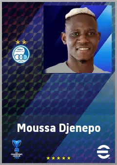 Moussa Djenepo eFootball 2026 player card, 73 OVR LMF