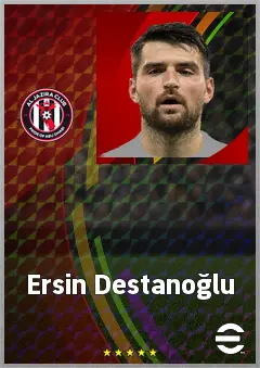 Ersin Destanoğlu eFootball 2026 player card, 72 OVR GK