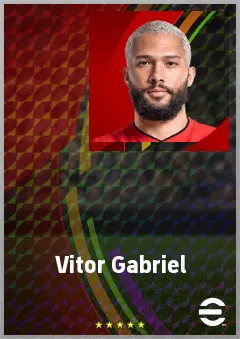 Vitor Gabriel eFootball 2026 player card, 69 OVR CF