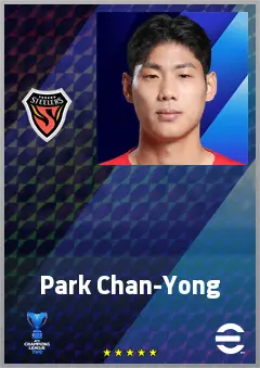 Park Chan-Yong eFootball 2026 player card, 69 OVR CB