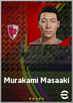 Murakami Masaaki eFootball 2026 player card, 69 OVR GK