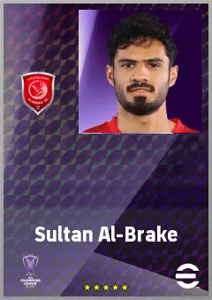 Sultan Al-Brake eFootball 2026 player card, 71 OVR LB