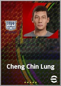 Cheng Chin Lung eFootball 2026 player card, 65 OVR AMF