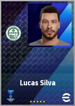 Lucas Silva eFootball 2026 player card, 69 OVR CF
