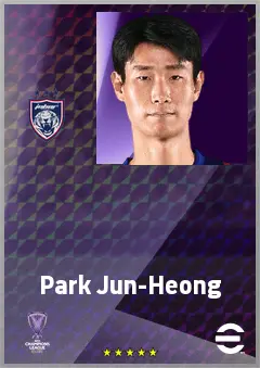 Park Jun-Heong eFootball 2026 player card, 70 OVR CB