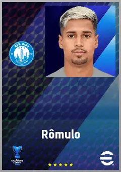 Rômulo eFootball 2026 player card, 69 OVR DMF