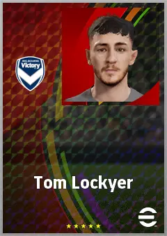 Tom Lockyer eFootball 2026 player card, 71 OVR CB