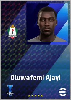 Oluwafemi Ajayi eFootball 2026 player card, 70 OVR CF