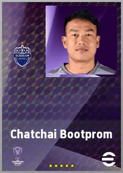 Chatchai Bootprom eFootball 2026 player card, 66 OVR GK