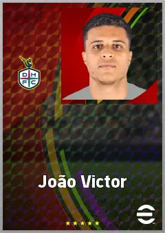 João Victor eFootball 2026 player card, 68 OVR LWF