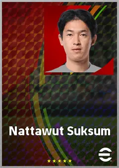 Nattawut Suksum eFootball 2026 player card, 66 OVR CF