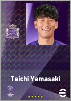 Yamasaki Taichi eFootball 2026 player card, 67 OVR CB