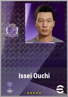 Ouchi Issei eFootball 2026 player card, 64 OVR GK