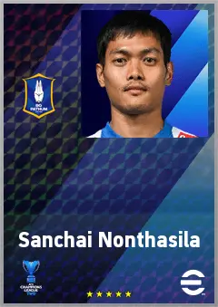 Sanchai Nonthasila eFootball 2026 player card, 64 OVR LB