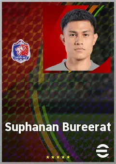 Suphanan Bureerat eFootball 2026 player card, 68 OVR RB