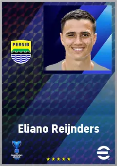 Eliano Reijnders eFootball 2026 player card, 69 OVR AMF