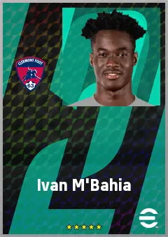 Ivan M'Bahia eFootball 2026 player card, 66 OVR CB