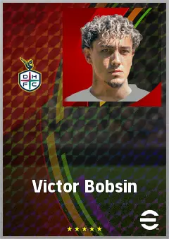Victor Bobsin eFootball 2026 player card, 71 OVR DMF