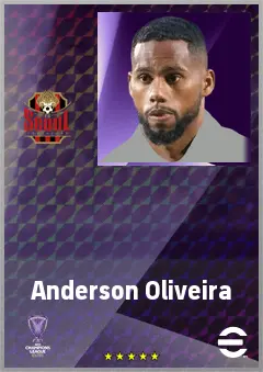 Anderson Oliveira eFootball 2026 player card, 71 OVR LMF