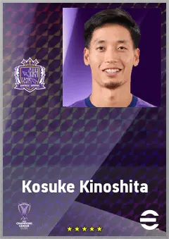 Kinoshita Kosuke eFootball 2026 player card, 69 OVR CF