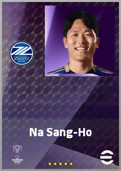 Na Sang-Ho eFootball 2026 player card, 71 OVR RWF