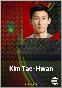 Kim Tae-Hwan eFootball 2026 player card, 69 OVR RB