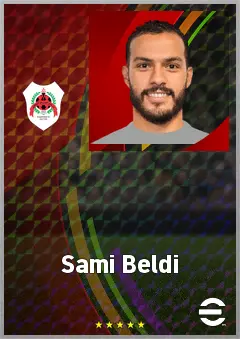 Sami Beldi eFootball 2026 player card, 63 OVR GK