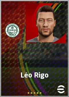 Léo Rigo eFootball 2026 player card, 66 OVR CB