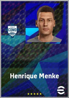 Henrique Menke eFootball 2026 player card, 63 OVR GK