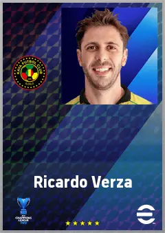 Ricardo Verza eFootball 2026 player card, 66 OVR CF