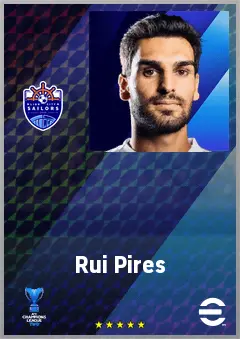 Rui Pires eFootball 2026 player card, 70 OVR DMF