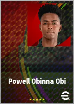 Obi Powell Obinna eFootball 2026 player card, 66 OVR GK