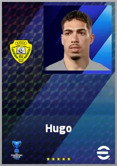 Hugo eFootball 2026 player card, 71 OVR LB