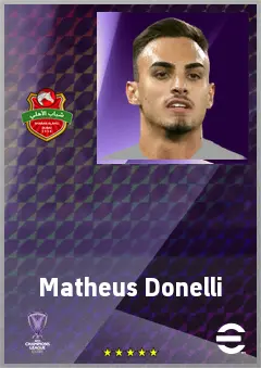 Matheus Donelli eFootball 2026 player card, 69 OVR GK
