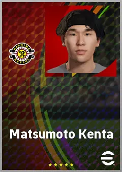 Matsumoto Kenta eFootball 2026 player card, 68 OVR GK