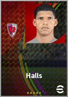 Halls eFootball 2026 player card, 69 OVR GK