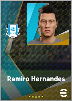 Ramiro Hernandes eFootball 2026 player card, 67 OVR CMF