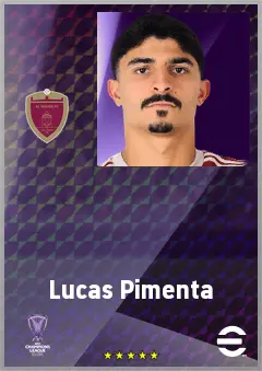 Lucas Pimenta eFootball 2026 player card, 70 OVR CB