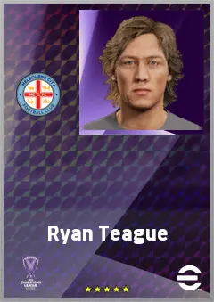 Ryan Teague eFootball 2026 player card, 69 OVR DMF