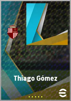 Thiago Gómez eFootball 2026 player card, 64 OVR CB