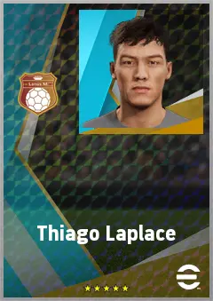 Thiago Laplace eFootball 2026 player card, 65 OVR CMF