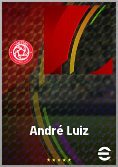 André Luiz eFootball 2026 player card, 65 OVR DMF