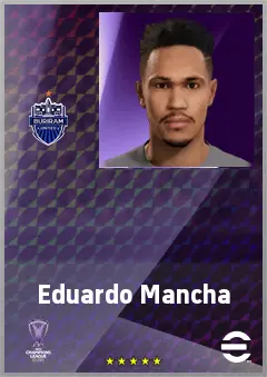Eduardo Mancha eFootball 2026 player card, 69 OVR CB