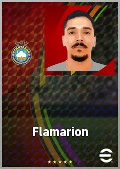 Flamarion eFootball 2026 player card, 68 OVR LWF