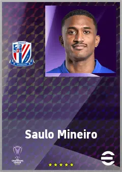 Saulo Mineiro eFootball 2026 player card, 71 OVR CF