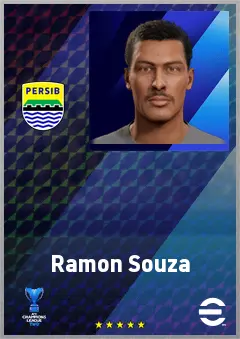Ramon Souza eFootball 2026 player card, 69 OVR CF