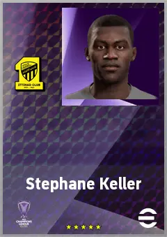Stephane Keller eFootball 2026 player card, 68 OVR CB