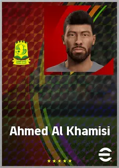 Ahmed Al Khamisi eFootball 2026 player card, 68 OVR CB