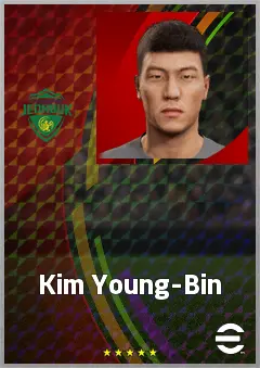 Kim Young-Bin eFootball 2026 player card, 69 OVR CB