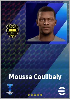 Moussa Coulibaly eFootball 2026 player card, 69 OVR CB